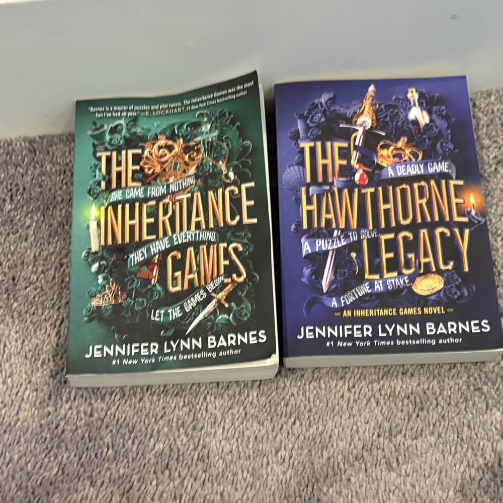 The Inheritance Games Series by - Set of 2 Books
